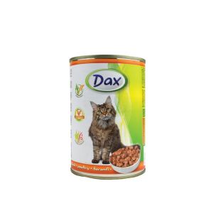 Dax za mačke sa živinskim mesom - konzerva 400g