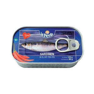 La Perla sardine sa piri papričicom 125g