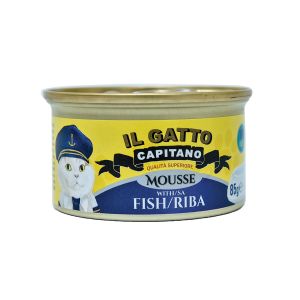 Il Gatto Capitano mousse za macke sa morskom ribom 85g