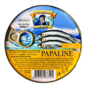 Il Capitano papaline u ulju 160g