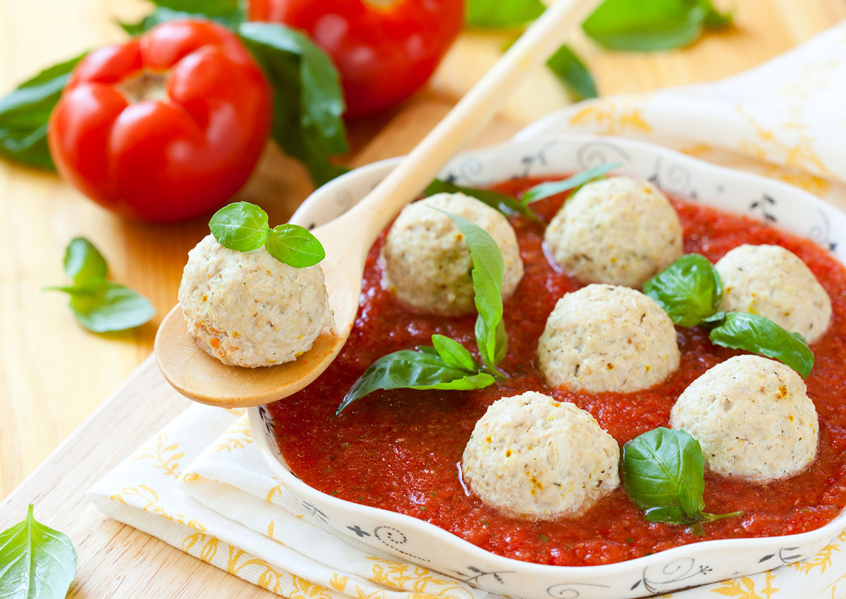 Loptice u italijanskom paradajz sosu